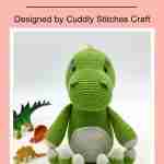 Free crochet dinosaur pattern, free Amigurumi dinosaur Pattern by Cuddly Stitches Craft (3)