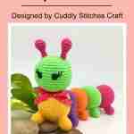 Free crochet caterpillar pattern, free Amigurumi caterpillar Pattern by Cuddly Stitches Craft (3)