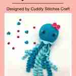 Free crochet jellyfish pattern, free Amigurumi jellyfish Pattern by Cuddly Stitches Craft (3)