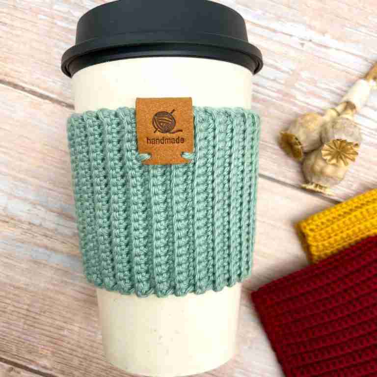 Quick and Easy Crochet Cup Cozy: Free Pattern