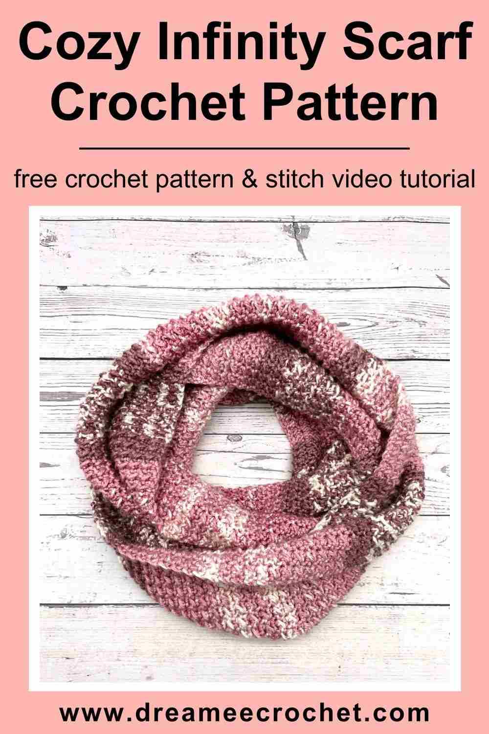 Free Infinity Scarf Crochet Pattern, Even Moss Stitch Scarf Pattern (9)