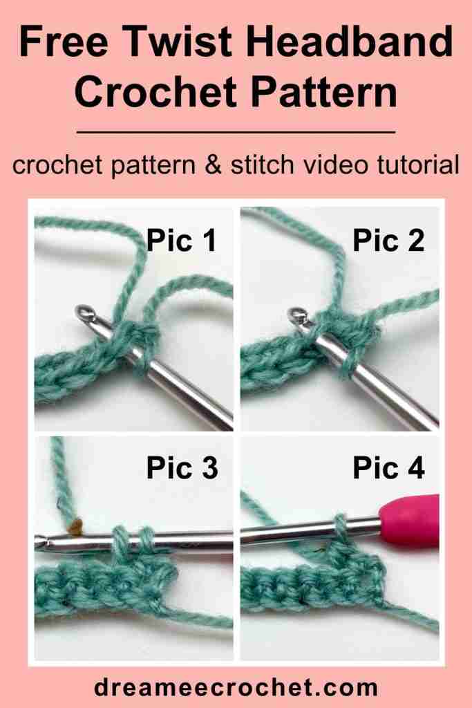 Free Crochet Twist Headband Pattern