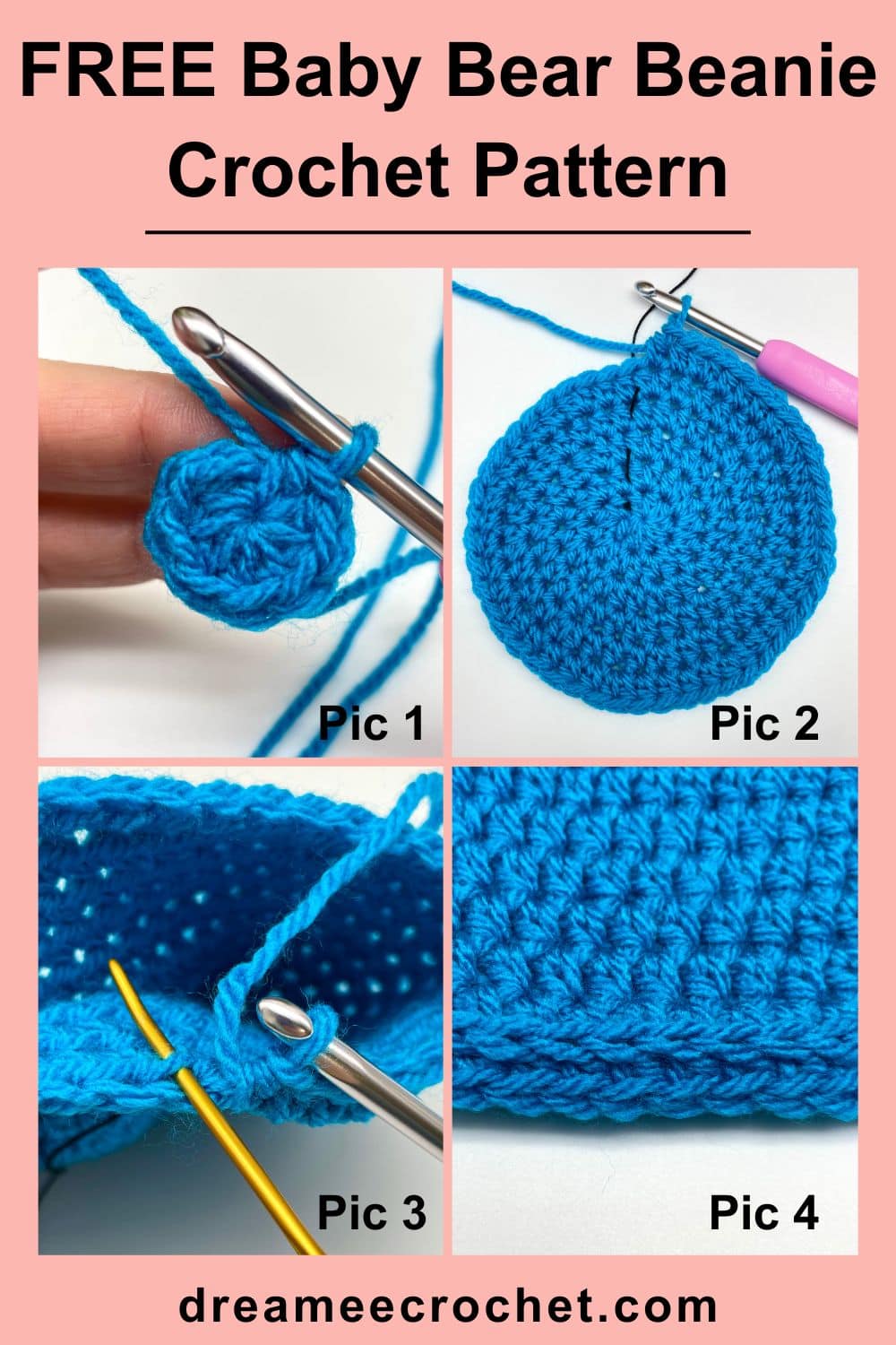 How to crochet a hat