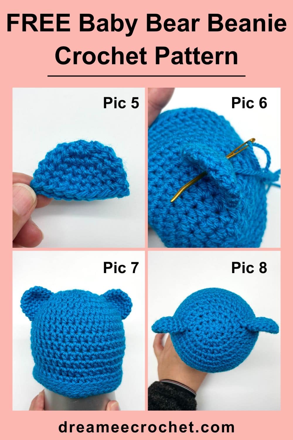 How to attach ears to the hat